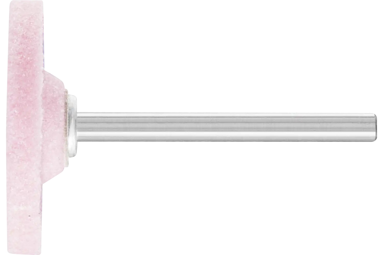 Picture of Pferd Vitrified Mounted Point, Steel Edge, 1" x 1-1/8, 60 Grit, W215, AO, 1/4" Shank